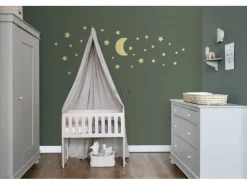 ESTAhome Wandtattoo Sternenhimmel Gelb 47,5 cm x 66 cm 156111