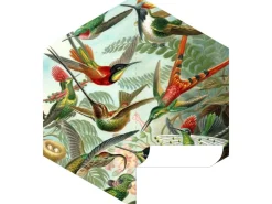 ESTAhome Wandtattoo Vögel Dschungelgrün 140 x 161 cm 159023* Wandtattoos
