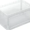 Eurobox-System Box Flap Side 60 x 40 x 32 cm Transparent