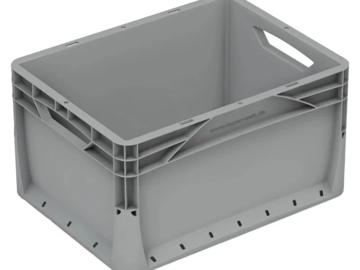 Eurobox-System Box Vollwand 40 cm x 30 cm x 22 cm Grau* Aufbewahrung