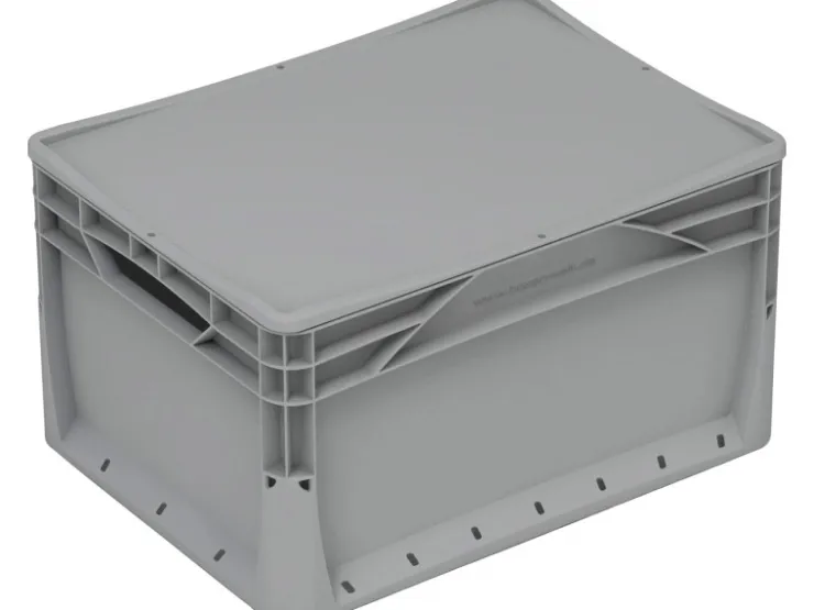 Eurobox-System Box Vollwand 40 cm x 30 cm x 22 cm Grau* Aufbewahrung