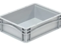 Eurobox-System Box Vollwand 40 cm x 30 cm x 12 cm Grau* Aufbewahrung