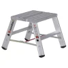 Euroline Premium 30581 Stufenstehleiter Breit 2x2 Stufen* Klapptritte