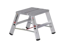 Euroline Premium 30581 Stufenstehleiter Breit 2x2 Stufen* Klapptritte