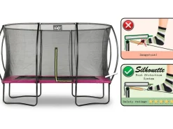 Exit Toys EXIT Silhouette Trampolin 244x366cm -* Leitern