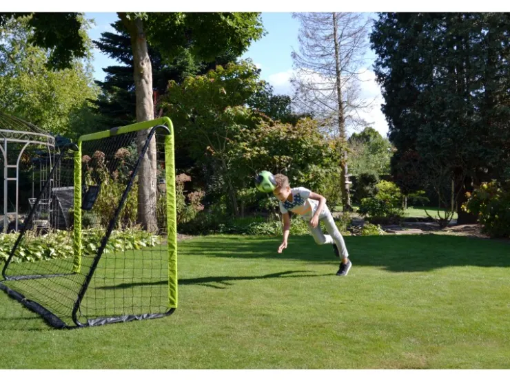Exit Toys EXIT Tempo stählernes Fußballtor 300x200cm - grün/schwarz* Ostern
