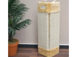 eyepower Sisal Kantenschutz M für Innen- und Außenecken 55 x 27 cm Beige* Katzenbedarf