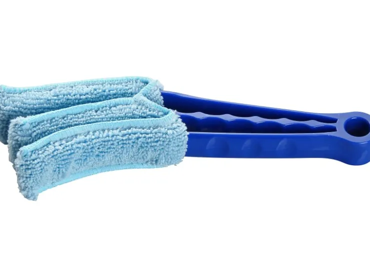 Fackelmann Jalousienreiniger 21 cm x 7 cm x 3 cm Blau