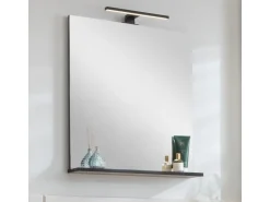 Fackelmann LED-Aufsatzleuchte TE-A 30 cm x 10,5 cm x 4,6 cm Schwarz Matt