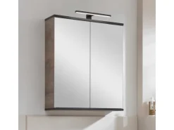 Fackelmann LED-Aufsatzleuchte TE-A 30 cm x 10,5 cm x 4,6 cm Schwarz Matt