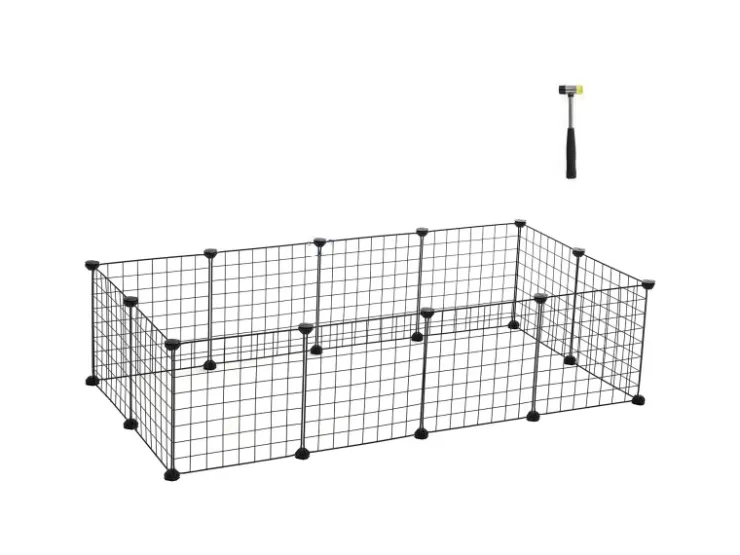 Feandrea Freilauf 143 cm x 73 cm x 46 cm Weiß