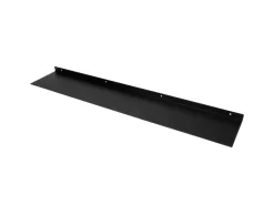 FIFITARA Wandregal 100 Cm Aus Stahl Schwarz Pulverbeschichtet Wandboard Bücherregal Metallregal* Regale Schwarz|Bücherregale