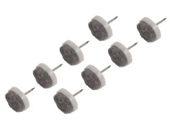Filzgleiter mit Stift Ø 20 mm 8 Stück Weiß* Kommode