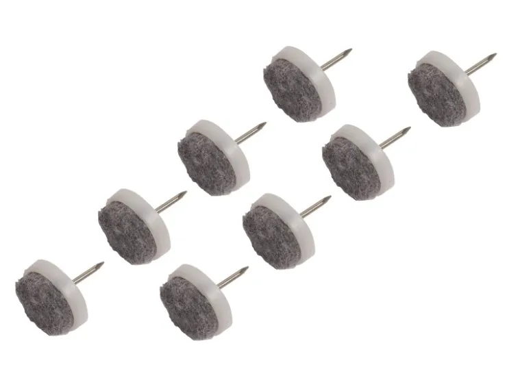 Filzgleiter mit Stift Ø 20 mm 8 Stück Weiß* Kommode