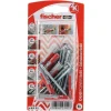Fischer Dübel DuoPower Ø 8 mm x 40 mm S K 8 Stück mit Schraube