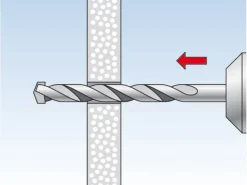 Fischer Duopower 8 x 65 S K Dübel mit Schraube je 4 Stück* Wandregale