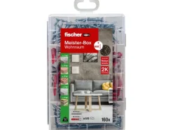 Fischer Meister-Box Wohnraum + Schrauben (160 Teile)