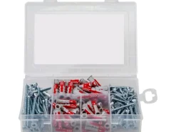 Fischer Meister-Box Wohnraum + Schrauben (160 Teile)