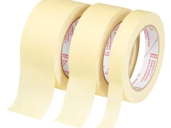 Flachkrepp Klebeband-Set 50 m x 18 mm x 38 mm x 48 mm