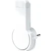Flachstecker Weiß