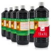 Flambiol Petroleum Heizöl in Flaschen 15 x 1l* Laternen