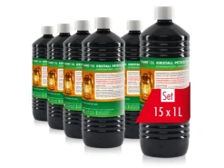 Flambiol Petroleum Heizöl in Flaschen 15 x 1l* Laternen