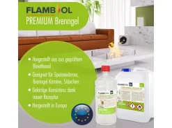 Flambiol Premium Brenngel 16 x 5l