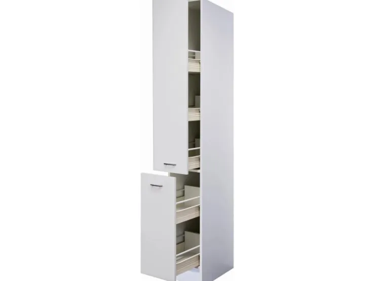 Flex-Well Classic Küchen-Apothekerschrank Wito 200 cm x 30 cm x 57 cm