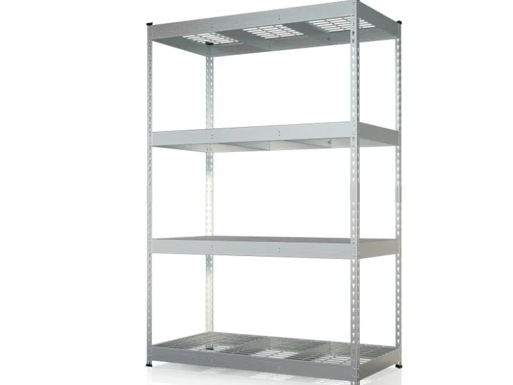 Floordirekt Schwerlastregal Yukon Rivet 4 Böden 180 x 120 x 60 cm