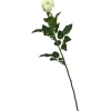 FlowerPower Flower Power Kunstblume Rose 78 cm Weiß