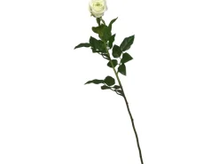 FlowerPower Flower Power Kunstblume Rose 78 cm Weiß