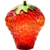 FlowerPower Deko Erdbeere mit LED Ø 15 cm x 18,5 cm Rot* Dekorative Figuren