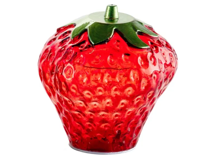 FlowerPower Deko Erdbeere Fresa mit LED 12,5 cm x 13 cm Rot* Dekorative Figuren
