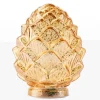 FlowerPower LED-Deko-Zapfen Pine Gold