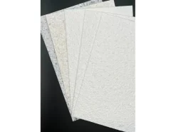 Floxxan Baumwollputz Montana 512 Cellulose Farbe Weiss mit Mica Fein Putz Tapete Flüssigtapete* Dekorative Tapeten