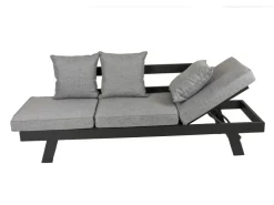 Garden Pleasure Funktionssofa Donna Grau