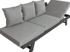 Garden Pleasure Funktionssofa Donna Grau