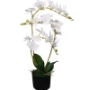 furnicato Künstliche Orchidee mit Topf 65 cm Weiß* Ostern|Kunstpflanzen