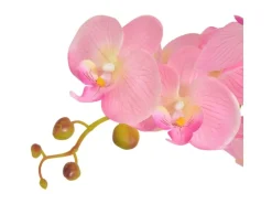 furnicato Künstliche Orchidee mit Topf 75 cm Rosa* Kunstpflanzen