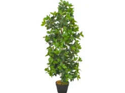 furnicato Künstliche Pflanze Lorbeerbaum mit Topf Grün 120 cm* Kunstpflanzen