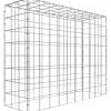 Gabiona C-Ring-Gabione-Anbaukorb Typ 3 80 x 100 x 30 cm Maschenw 10 x 10 cm* Vogeltränken