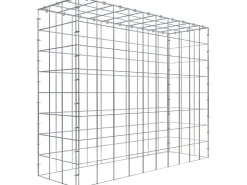 Gabiona C-Ring-Gabione-Anbaukorb Typ 3 80 x 100 x 30 cm Maschenw 10 x 10 cm* Vogeltränken