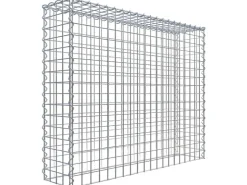 Gabiona Gabione-Anbaukorb Typ 3 80 x 100 x 20 cm Maschenw 5 x 5 cm* Sitzbänke