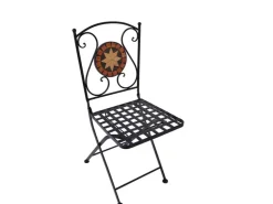Garden Pleasure Bistro-Set Pular 3-teilg Schwarz-Braun