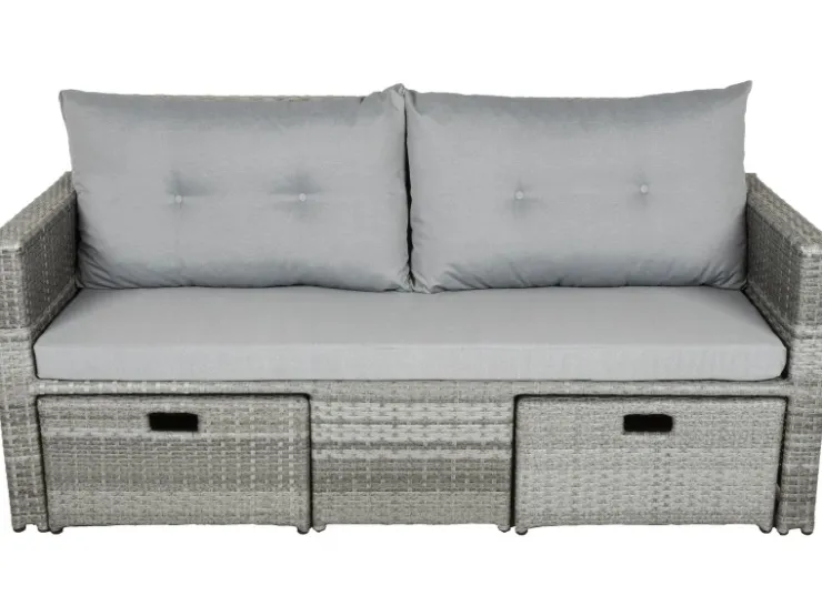 Garden Pleasure Lounge-Sofa Malta 180 cm x 86 cm x 76 cm* Sofas