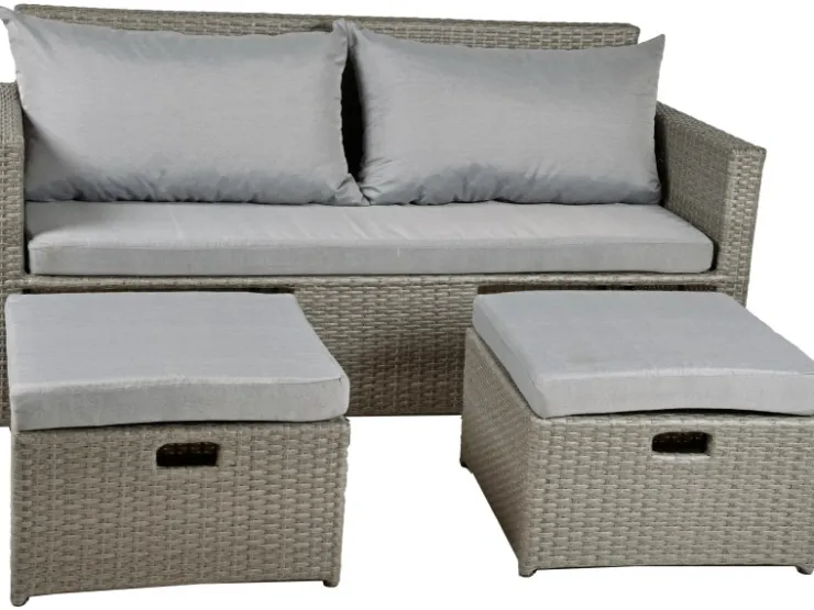 Garden Pleasure Lounge-Sofa Malta 180 cm x 86 cm x 76 cm* Sofas