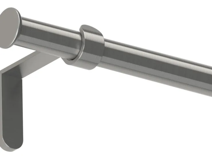 Gardinenstangen-Set Metall optik 240 cm