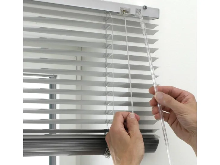 Gardinia Aluminium Jalousie 120 cm x 130 cm Silber* Jalousien