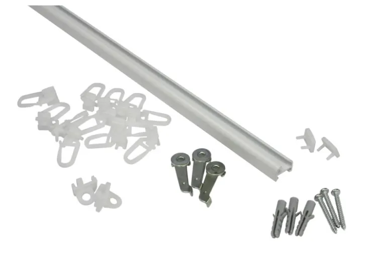 Gardinia Aluminiumschiene Weiß 150 cm* Vorhänge|Gardinen