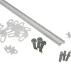 Gardinia Aluminiumschiene Weiß 120 cm* Vorhänge|Gardinen